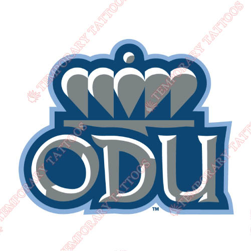 Old Dominion Monarchs Customize Temporary Tattoos Stickers NO.5788